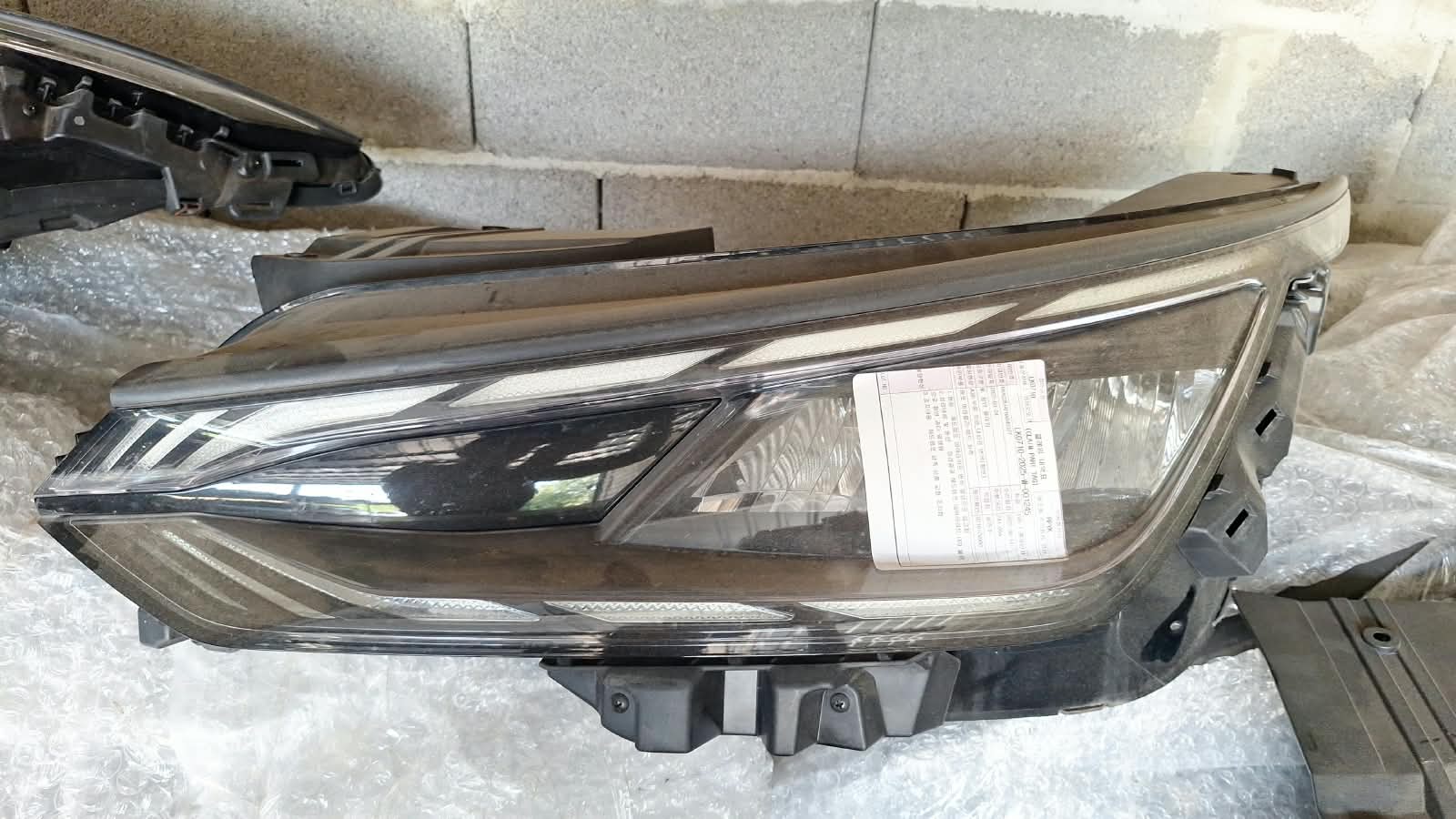 Kia EV6 2021-2023 მარცხენა ჩვეულებრივი წინა ფარი — კოდი 244 მთავარი ფოტო
