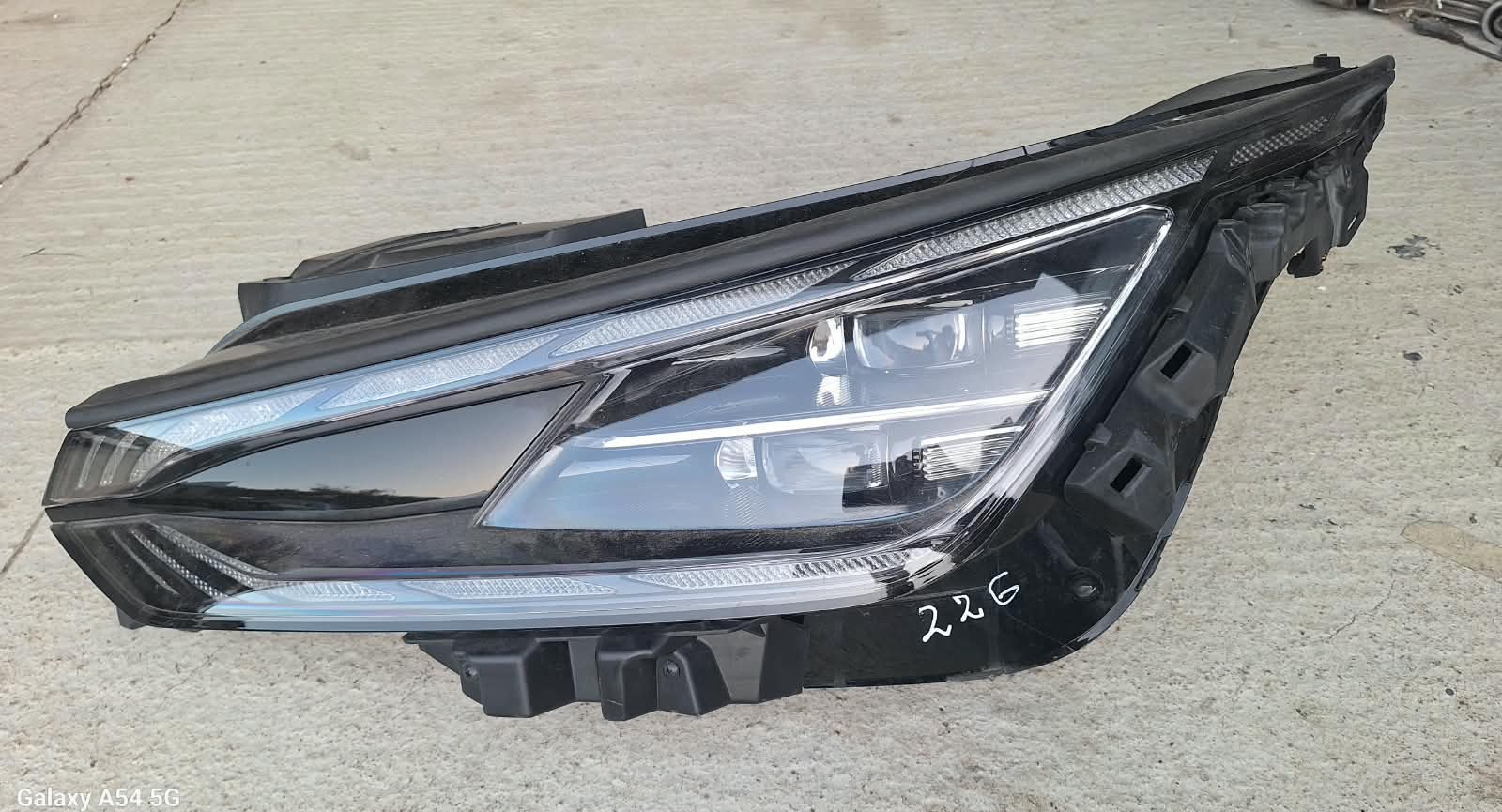 Kia EV6 2021-2023 მარცხენა LED წინა ფარი — კოდი 226 მთავარი ფოტო