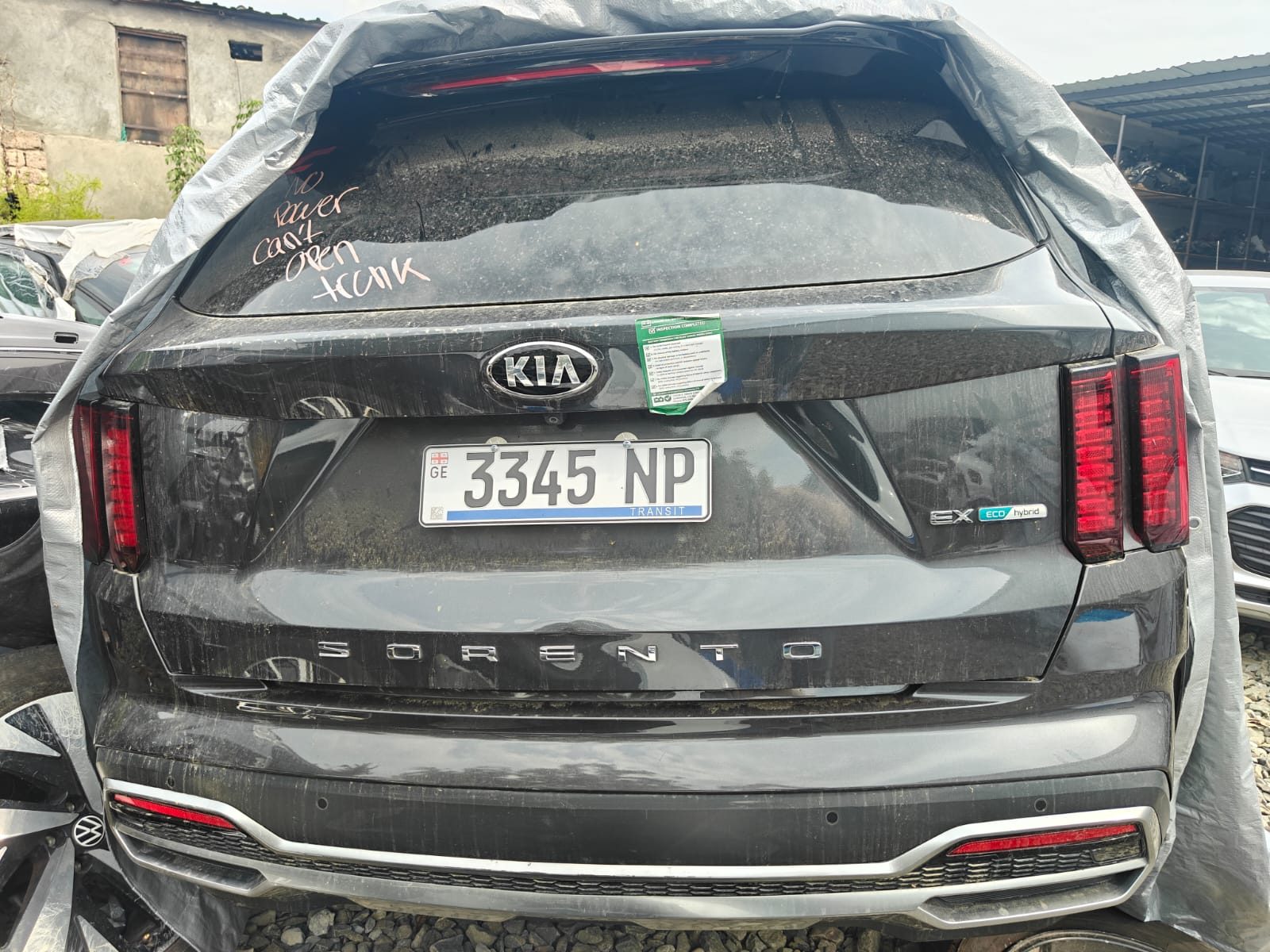 საბარგულის ხუფი კარი ბაგაჟნიკი Kia Sorento მთავარი ფოტო