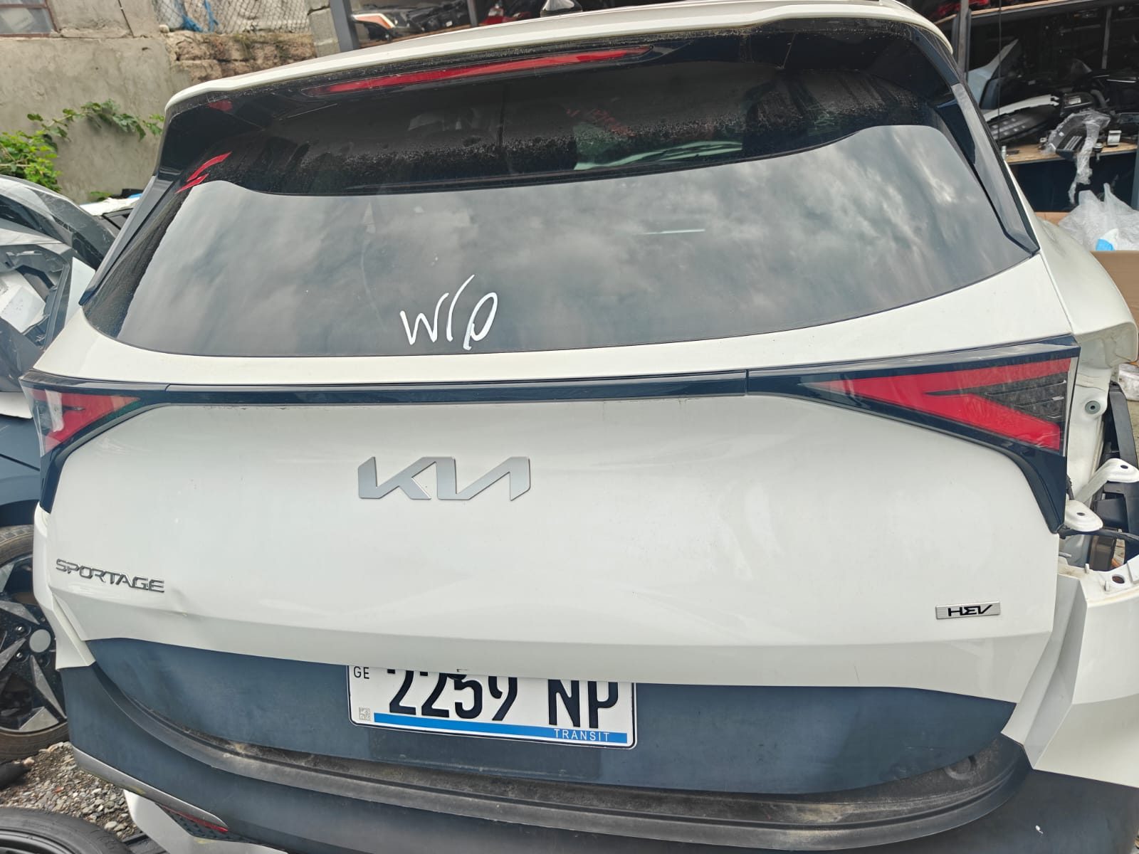 საბარგულის ხუფი კარი ბაგაჟნიკი Kia Sportage მთავარი ფოტო